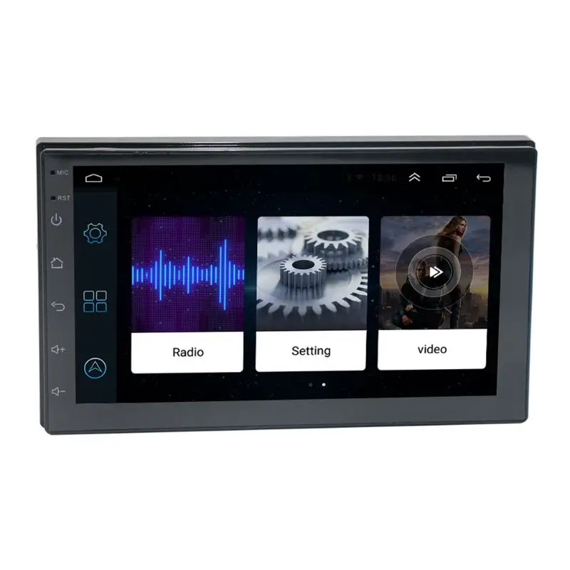 

1Set Universal 7Inch Touch Screen Car Radio Multimedia Video MP5 Player Bluetooth GPS Map Navigator Auto Stereo Device