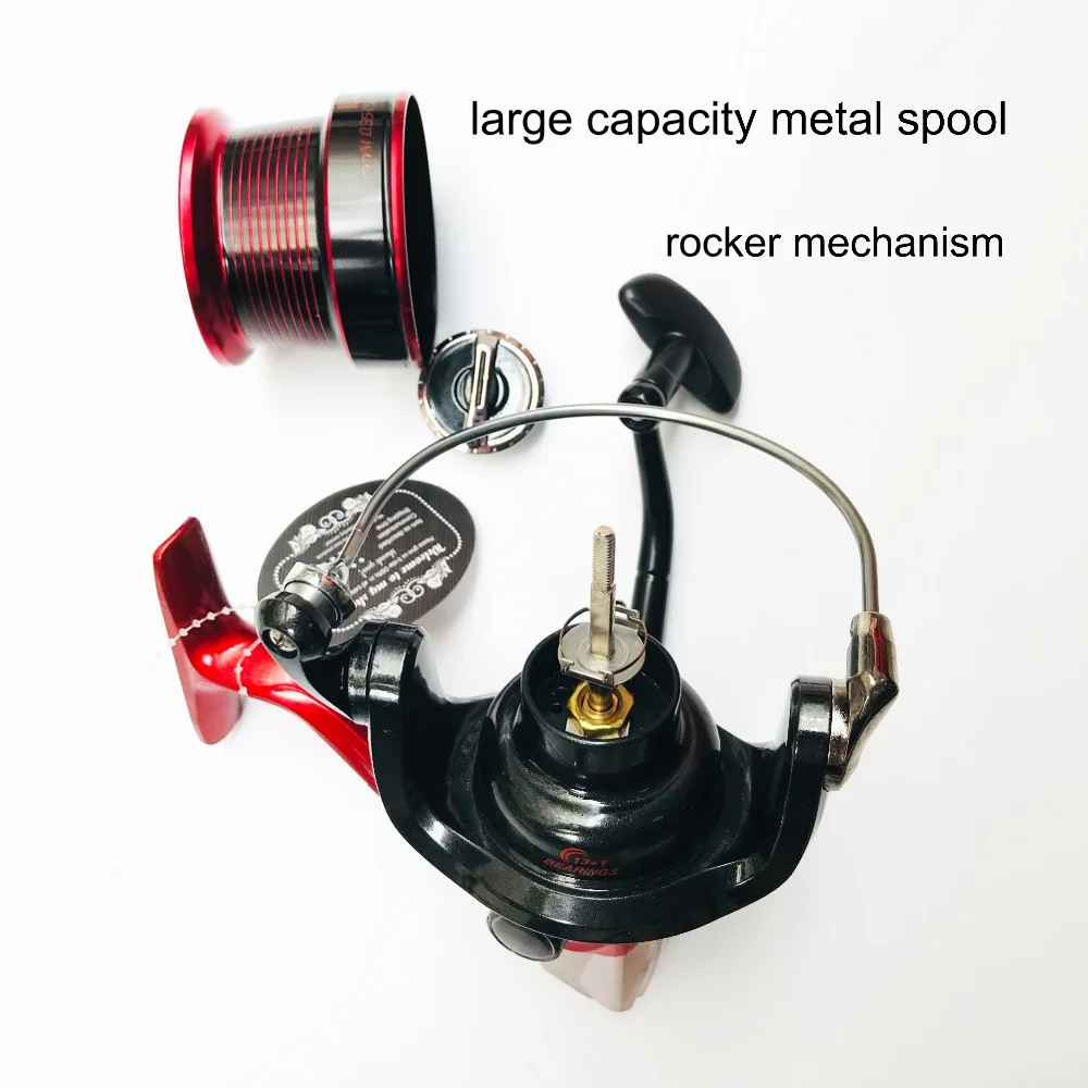 YUYU морская рыболовная спиннинговая катушка 5500 6500 большая металлическая катушка 13+ 1BB катушка для литья морской воды катушка для серфинга Рыболовная катушка дальнее колесо