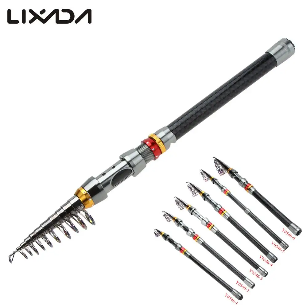 

Telescopic Fishing Rod Pole Spinning Rod Reel 1.8M 2.1M 2.4M 2.7M 3.0M 3.6M Carbon Fiber Sea Carp Fishing Pole Tackle De Pesca