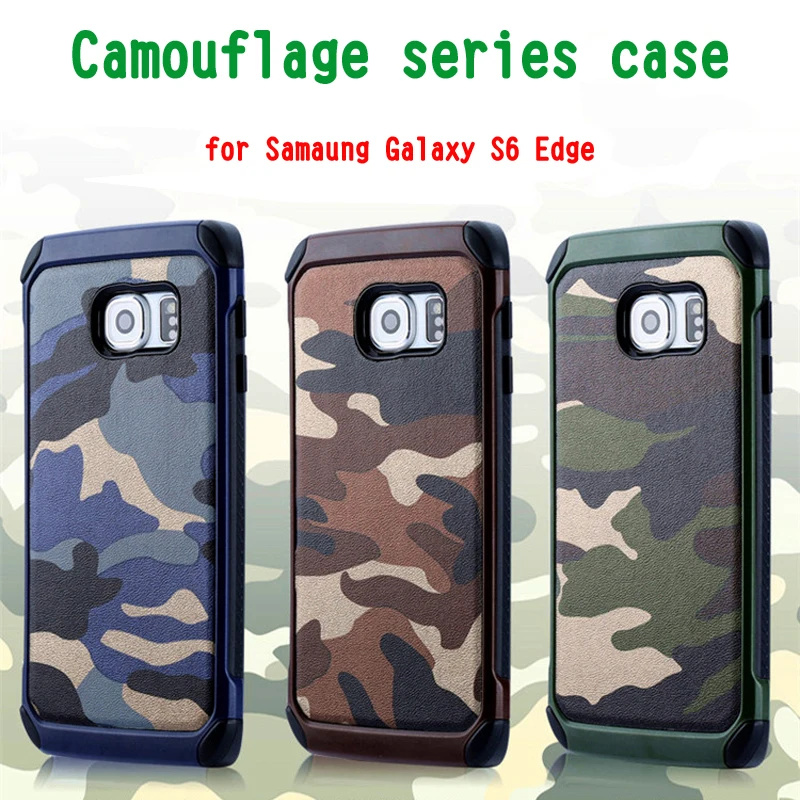Army Camo Camouflage Pattern phone case for Samsung Galaxy S6 Edge