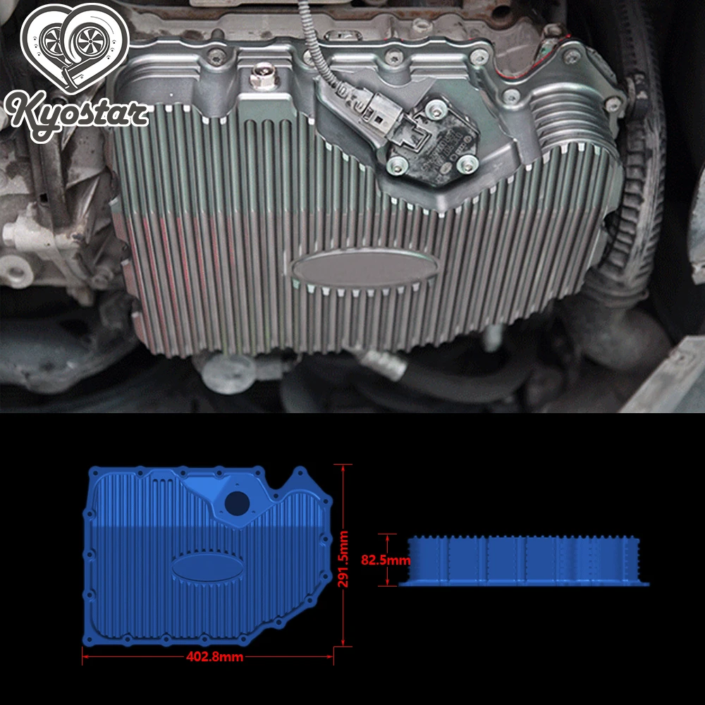 Алюминиевый поддон моторного масла для двигателя EA888 1,8 T 2,0 T MQB