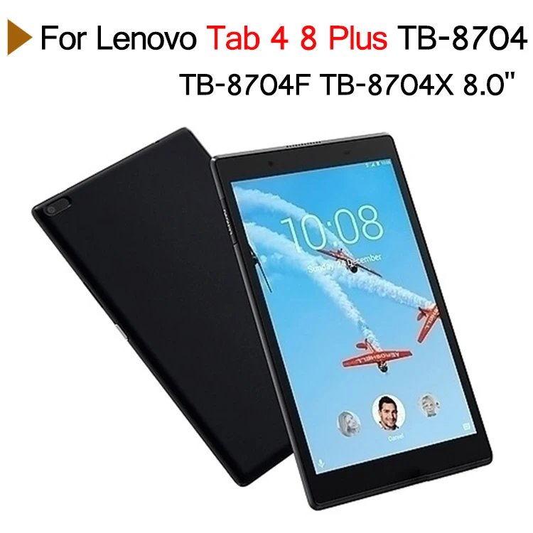 Чехол для lenovo TAB 4 8 Plus TB-8704X 8,0 ''PU кожаный складной откидной Чехол-подставка Мягкий силиконовый чехол для Tab 4 8 Plus TB-870 4 8. 0