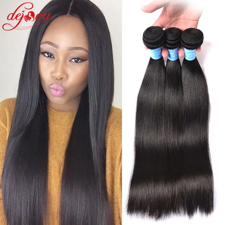 Mink Brazilian Virgin Hair Straight  3 Bundles Brazillian Hair Straight Weave Top 7A Brazilian Straight Hair Tissage Bresilienne