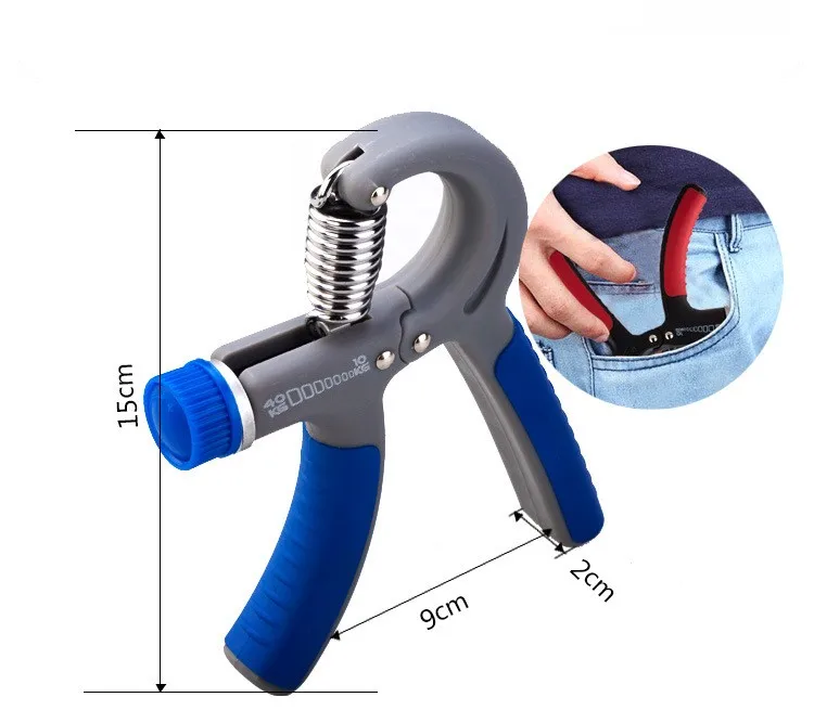 10kgs-40kgs Регулируемый Профессиональный Форма рукоятки Форма Держатель Палец convalescent хват тренировочный