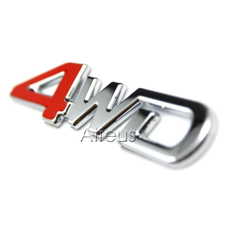 Atreus 3D 4WD 4x4 Металлический автомобильный Стайлинг металлическая наклейка для Kia Rio Ceed sportage Honda civic Renault duster Volvo Subaru аксессуары