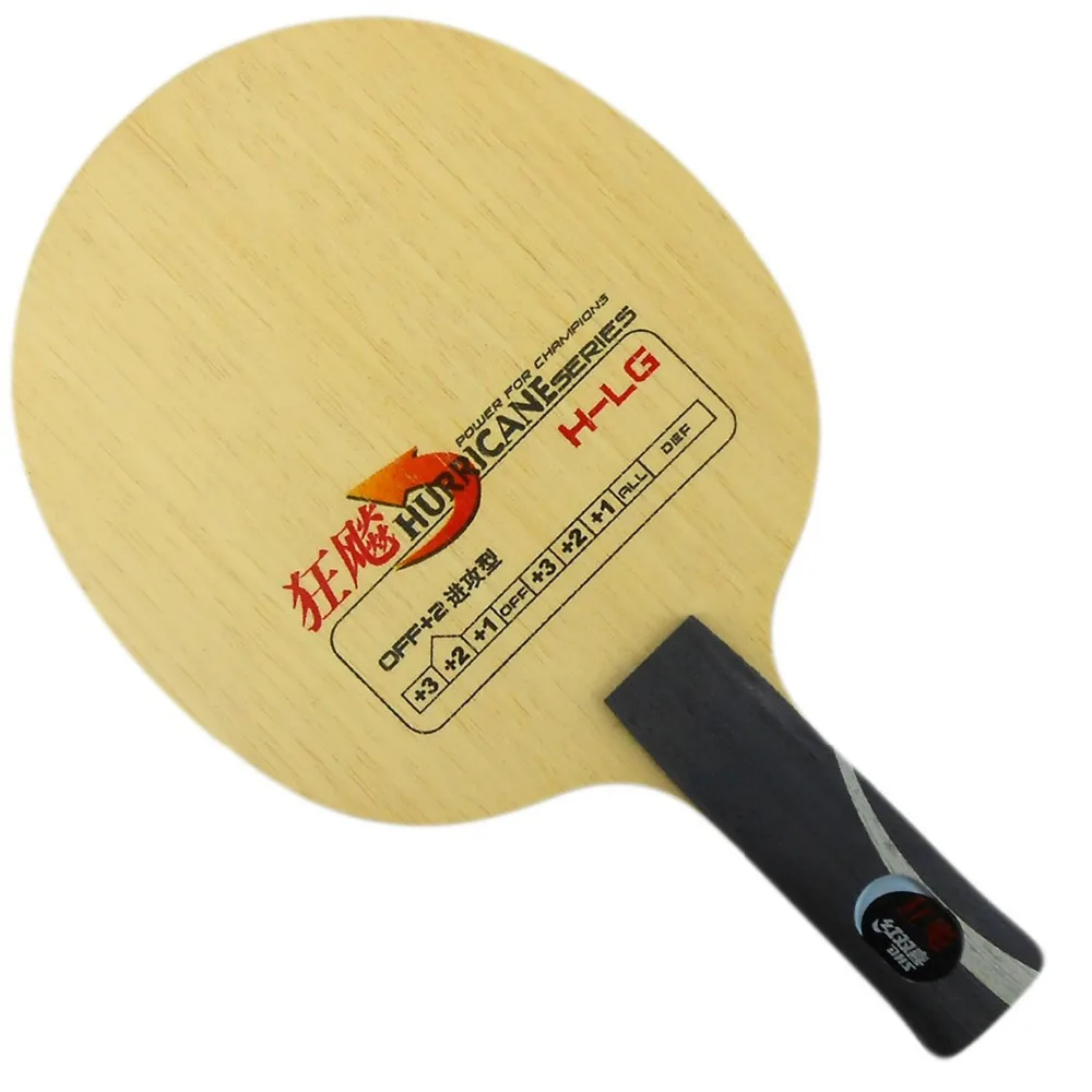 Original Dhs Hurricane Hlg Table Tennis Blade Anatomical Handle ( An