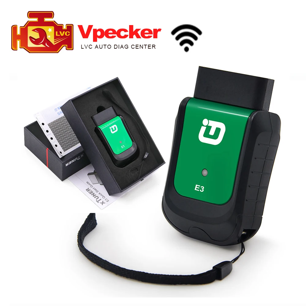 Vpecker V10.2 Wifi/Bluetooth OBD2 16-контактный разъем Функция как X431 Idiag obdII Автомобильный сканер кода диагностический инструмент