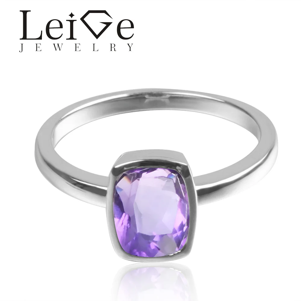 Украшения leige натуральный фиолетовый цвет аметист драгоценный камень 925 пробы серебро Февральская Подушка «зодиакальный камень» срезанные... Украшения leige натуральный фиолетовый цвет аметист драгоценный камень 925 пробы серебро Февральская Подушка «зодиакальный камень» срезанные...