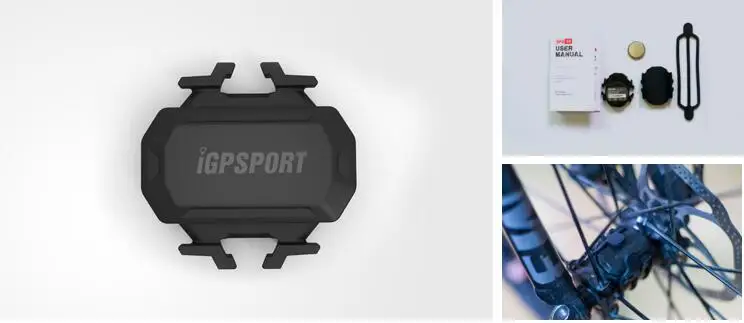 IGPSPORT двойной режим Поддержка bluetooth и ant+ Датчик частоты вращения велосипеда для компьютера garmin bryton