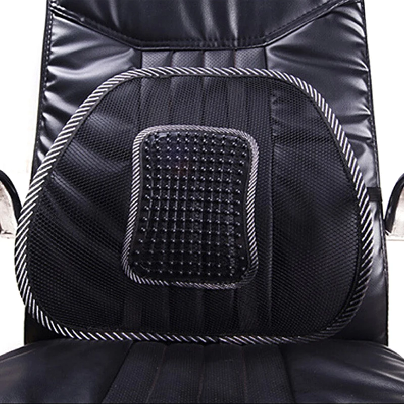 Massage Cushion Mesh Ventilate Cushion Pad Pain Relief Seat Posture Corrector Car Seat Office Chair Back Cushion