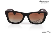 Newest Fashion Handmade Ebony Wood Sunglasses Wooden Unisex sunglasses wood sun glasses