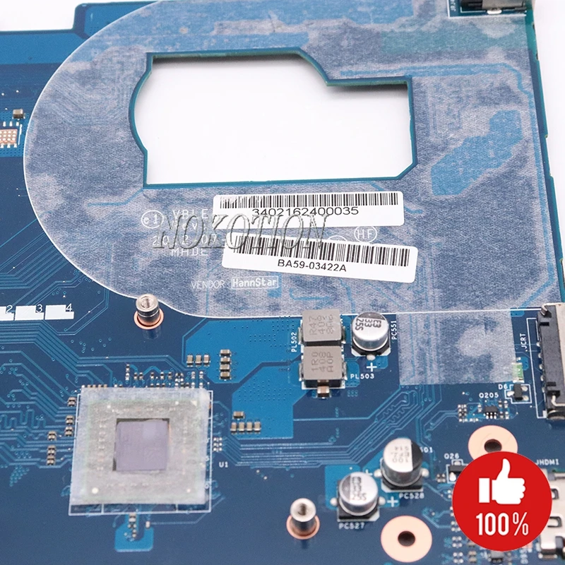 NOKOTION BA59-03420A VBLE4 VBLE5 LA-8868P материнская плата для ноутбука samsung NP355E5C процессор DDR3 основная плата работает