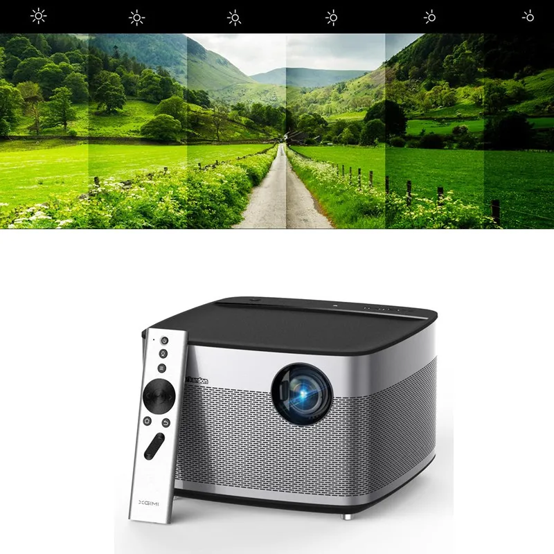 XGIMI H1 проектор 300 дюймов Full HD 1080p 3D 4 К 3 ГБ/16 ГБ Android дома Театр HDMI WI FI Hi Fi Bluetooth 900 ANSI