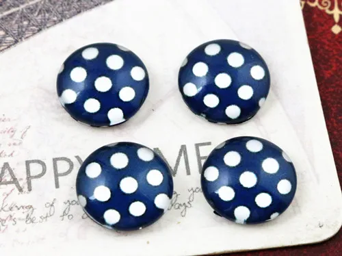

New Fashion 20pcs 12mm Handmade Photo Glass Cabochons E3-38
