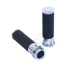 Хромированный черный мотоцикл электронная рукоятка управления дроссельной заслонкой на руле рукоятки для Harley туристический мотоцикл Softail Dyna модель 2008-2013