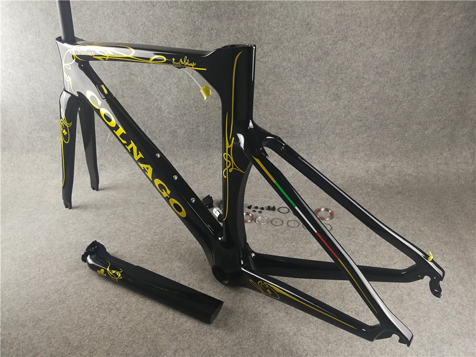 Colnago CONCEPT Gold logo Black (4)