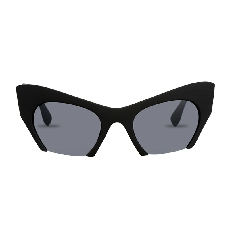 Модные квадратные солнцезащитные очки для женщин Кошачий глаз роскошный бренд большие черные солнцезащитные очки женские зеркальные очки Lunette Femme Oculos