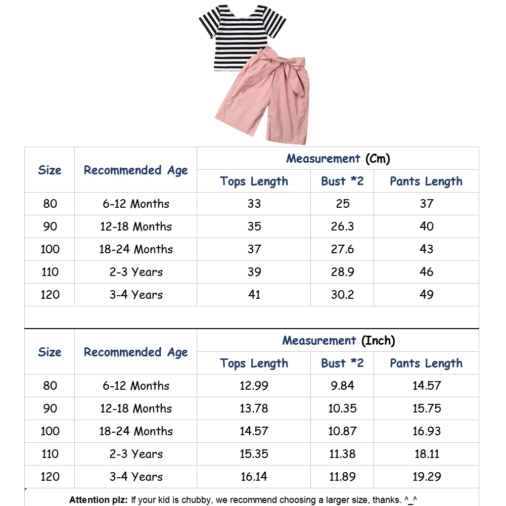 Новая одежда для новорожденных девочек в полоску летняя детская футболка Топ+ длинные штаны с бантом
