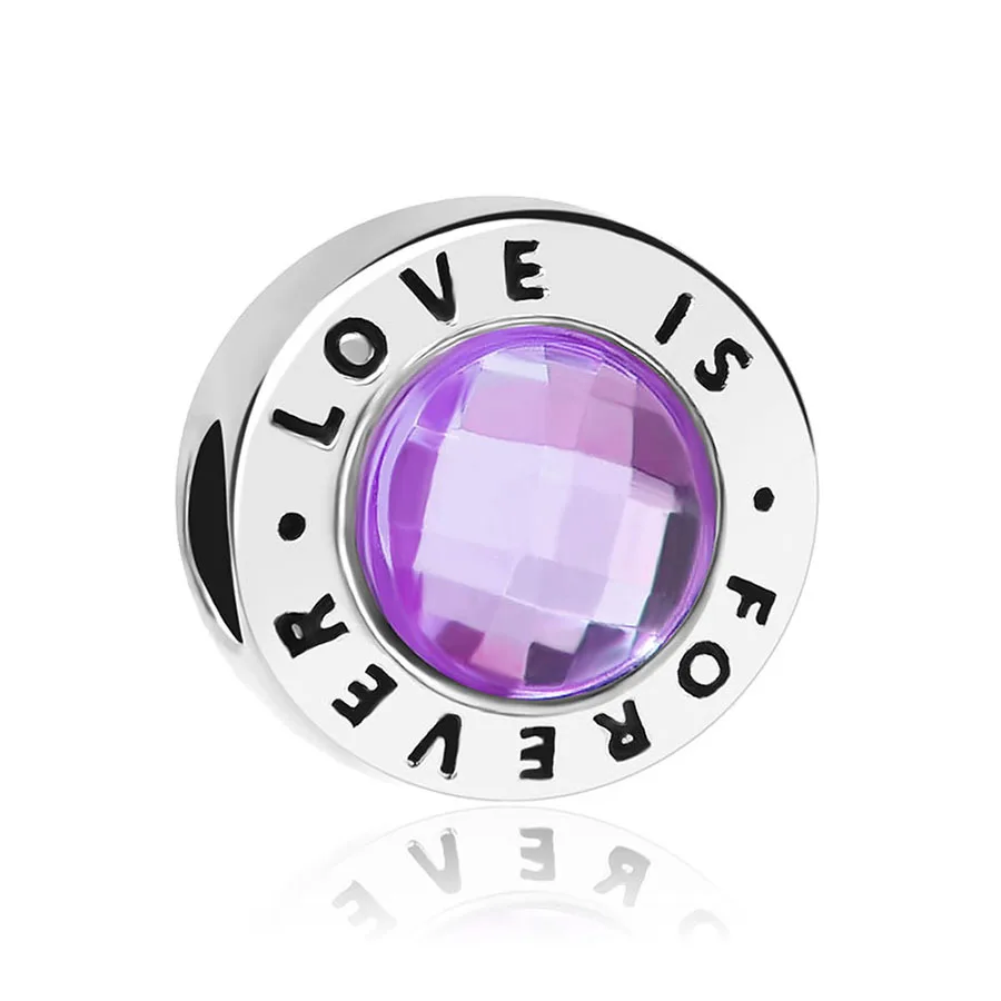 1 шт. браслет с шармами love is forever|Бусины| |