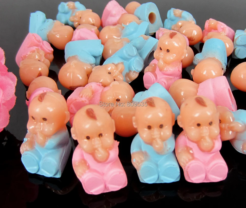 12 шт небольшие пластиковые куклы младенца сидя малышей baby shower сувениры принадлежности для нарядный топ украшения для вечеринки сделанные своими руками 14x25 мм