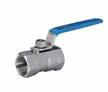 

DN20 3/4" BSP Female Thread 304 Stainless Steel 1-piece Reduced Bore Ball Valve oil water air 229 PSI