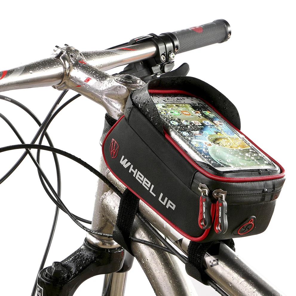 Универсальный Водонепроницаемый велосипед держатель телефона 6 дюймов Экран телефон сумка Сумочка на раму велосипеда для SamsungS8 Suporte Celular для мобильного телефона для iphone 8 7 6