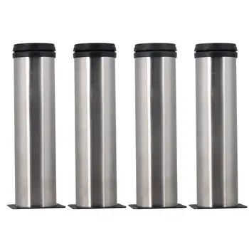 

Stainless Steel 2 Inch Kitchen Furniture Cabinet Adjustable Leg Feet Pack of 4