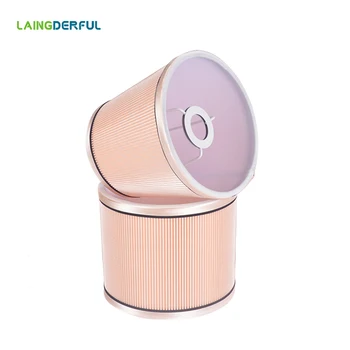 

European American Style Lamp Shade Chandelier Ceilling Light Lamp Cover Flax Fabric Lampshade E14 Light Shade