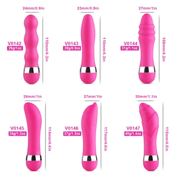 G Spot Mini Bullet Vibrator AV Magic Wand Dildo Vibrator Clitoris Stimulator Anal Vibrator Female Masturbation Sex Toy for Women 2