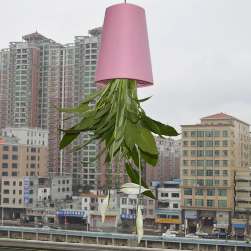 Sky Garden Creative Aerial Flower Pot Plastic Hanging Pot Orchid Pot Upside Down Small Flower Pot Inverted Planter Gardening Sky Garden Creative Aerial Flower Pot Plastic Hanging Pot Orchid Pot Upside Down Small Flower Pot Inverted Planter Gardening