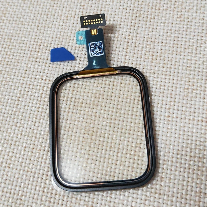 1cs датчик для Apple Watch серии 4/5 Gen 40 мм 44 мм сенсорный экран дигитайзер lcd Внешняя запасная Передняя стеклянная панель Часть