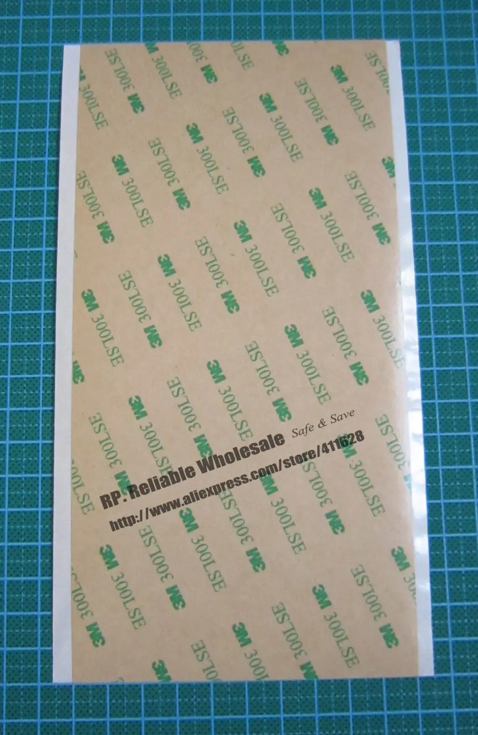 

6x (100mm*200mm) Super Strong Adhesion Two Sides Sticky Sticker for iphone ipad Cell Touch Screen Frame LCD 3M 9495LE 300LSE