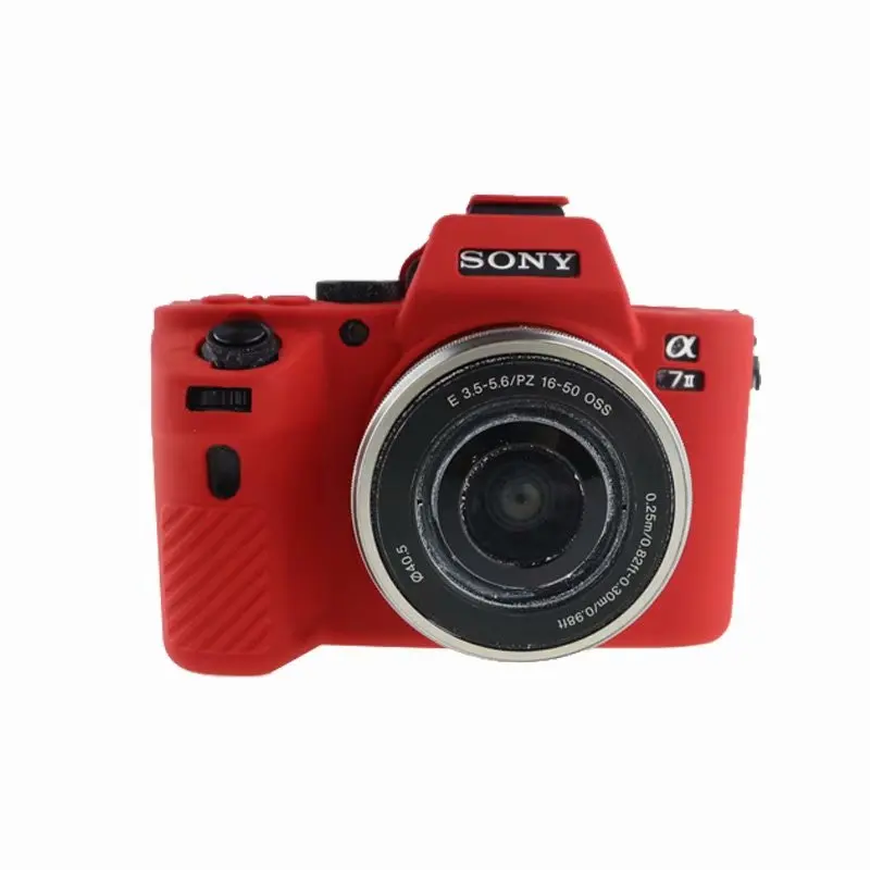 

Camera Video Bag Body Protection Rubber Case Fits for Sony A7II A7M2 A7RII A7SII RX100 ILCE-A5000 ILCE-A6300 Digital Camera