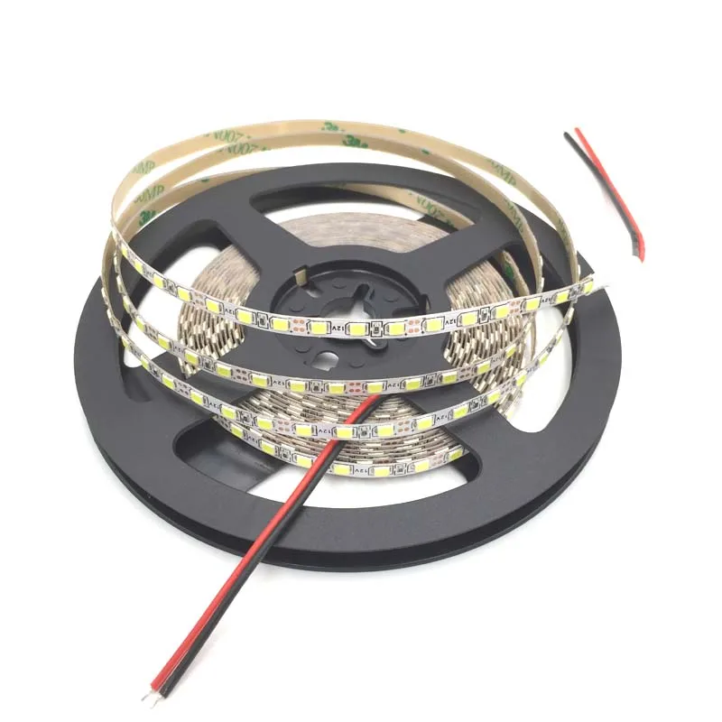 5MM WIDTH 12V 120LED/m 5m/lot 2835 LED strip light No Waterproof low