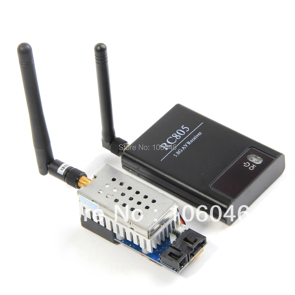 FPV 5.8G 500mw Wireless Audio Video Transmitter AV Sender TS58500