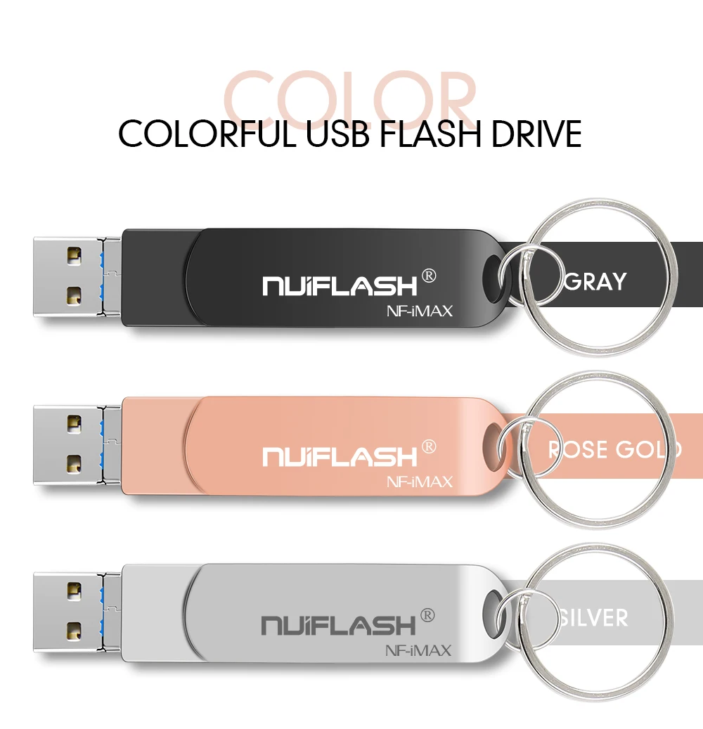 Стиль nuiflash USB флеш-накопители 32 Гб 64 Гб большой емкости модный флеш-накопитель 4 ГБ 8 ГБ 16 ГБ карта памяти 128 ГБ флешка