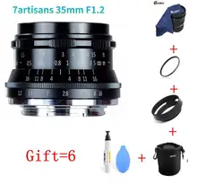 7artisans 35mm F1.2 Prime Lens for Sony E-mount / for Canon EOS-M / for Fuji XF APS-C