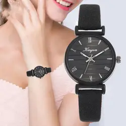 Новые простые маленькие римские часы Saat женские кожаные часы кварцевые наручные часы женские часы ремень женские часы reloj mujer * A