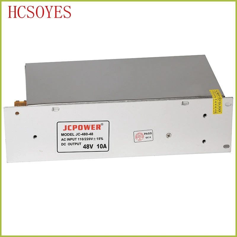 

48V 10A 480W Universal Regulated Switching Power Supply for CCTV Led Radio Lighting Transformers