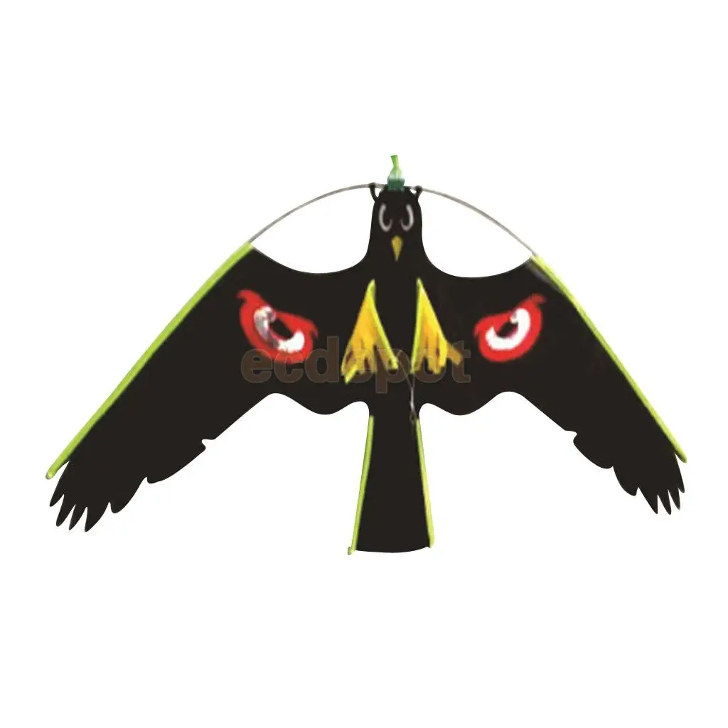 Hawk Kite Bird Scarer Protects Farmer Crops Kids Toys Windsock Scarecrow Small Birds Dog Cat Decoy Toy