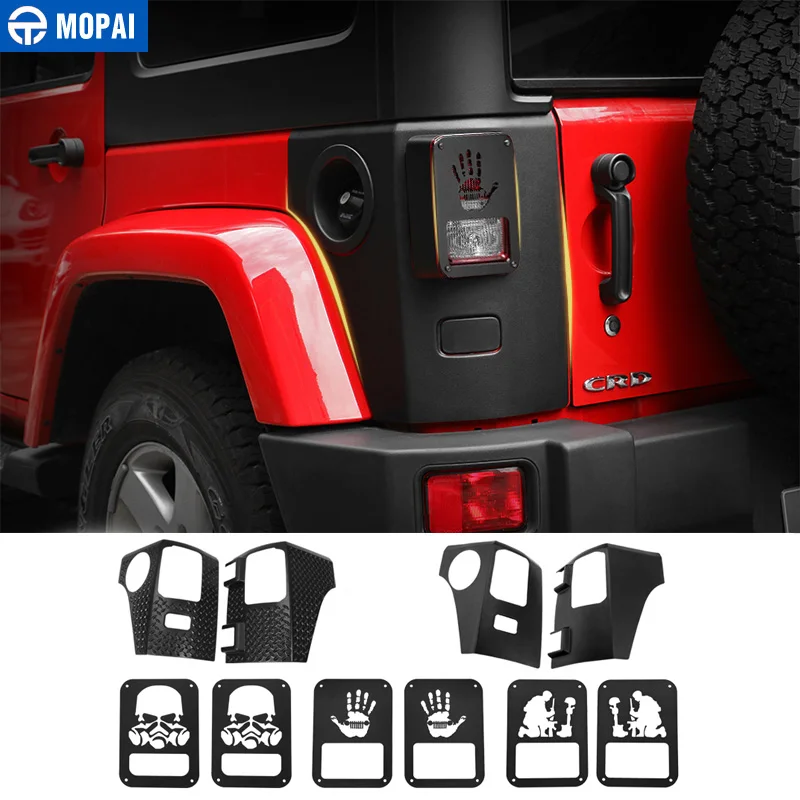 Автомобильные колпачки MOPAI для фар Jeep Wrangler JK автомобильная задсветильник РА