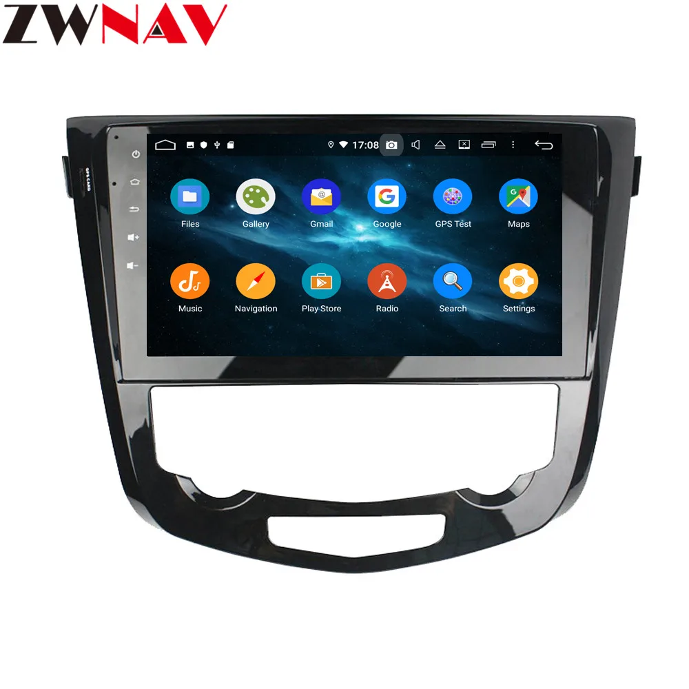 10,1 ”Android 9 4+ 64G DSP Автомобильный плеер gps навигация для Nissan Qashqai 2013- головное устройство мультимедийный Кассетный плеер рекордер