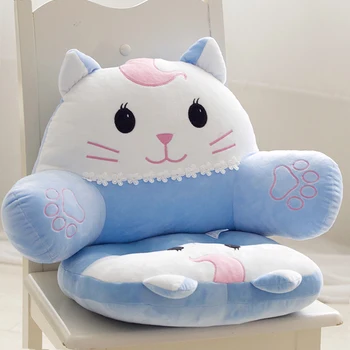 

Cartoon Cat Chair Cushion Throw Pillows,Cushions Home Decor,Cute Pillow Seat Cushion,Cushions for Sofas Office Kitchen Chair Pad