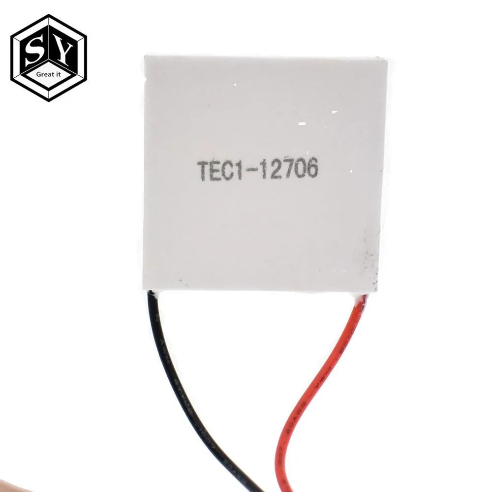 Термоэлектрический охладитель TEC1 100% TEC 1 12706 W 57 2 V 20 шт. Great IT 15 Новинка по самой