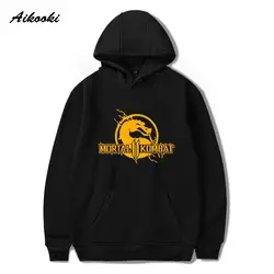 Aikooki Mortal Kombat 11 толстовки Sweartshirt для мужчин/для женщин кепки Толстовка Горячая игра Mortal Kombat Sweartshirt мальчик/Для девочек загрязнитель Горячая