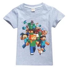2019 Summer Children New Summer Casual White Tee Tops Clothes For Baby Groot Print Tshirt Boy Girls T-shirt Kids 3D T Shirts