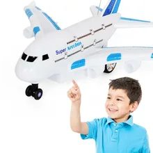 A380 Creative Funny Children Electric Remote Control Airplance Kids Outdoor Playing Super Lightweight Airplane With Light New