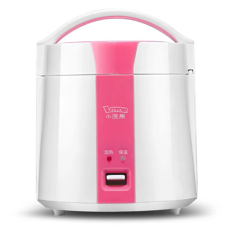 

Mini Rice Cooker Electric Steamer Porridge Pot Household Multifunction Intelligent Timing High Capacity Durable Easy To Clean