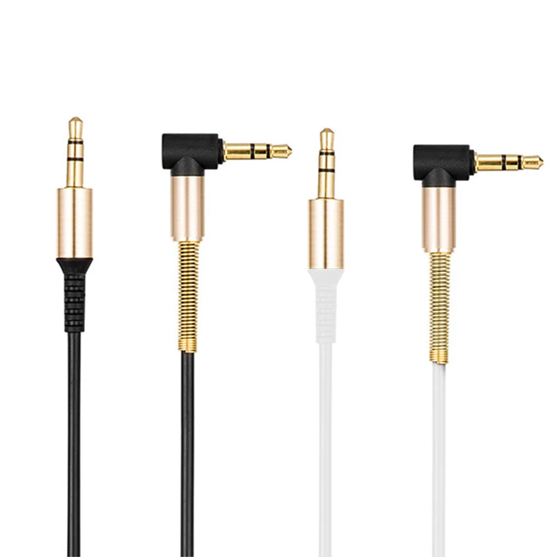 3.5mm Jack Male to Male Nylon Braided Auxiliary Audio Cable AUX car