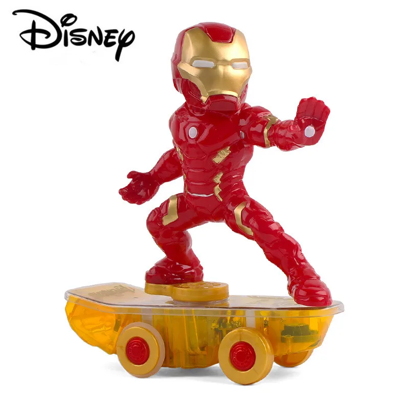 Disney Электрический супер герой Железный человек робот автомобиль RC автомобиль Marvel скутер Мстители радиоуправляемые игрушки для детей подарки на день рождения